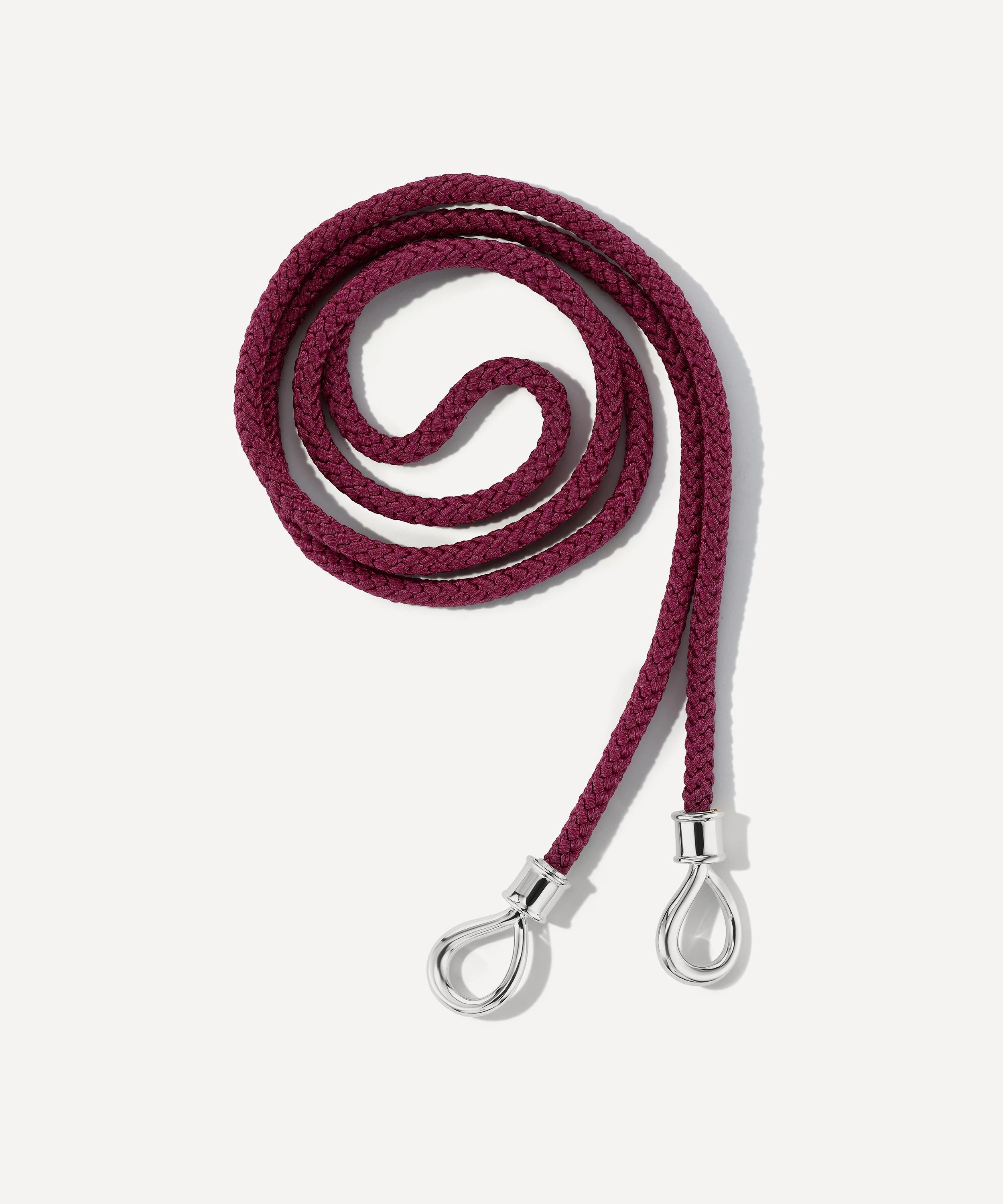 Sterling Silver String Project in Original Loops Necklace - 1