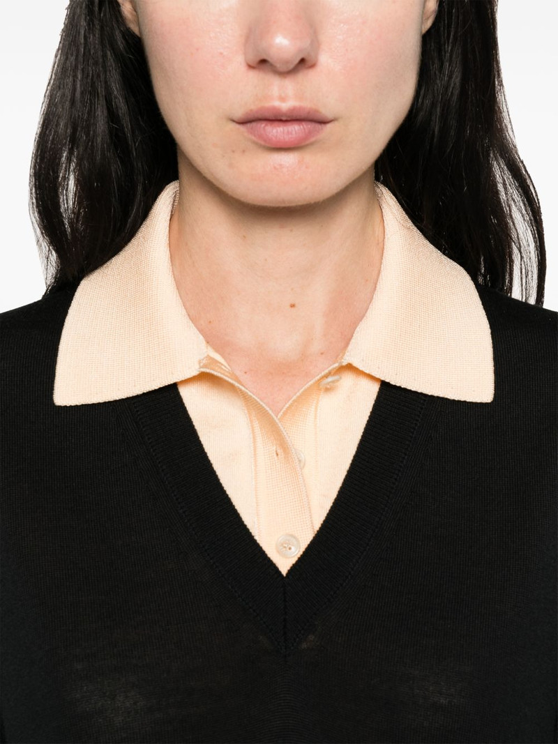 polo-collar mini dress 5