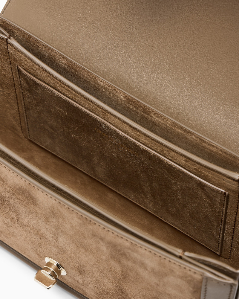 CROSSBODY BAG IN SUEDE AND SMOOTH LEATHER 4