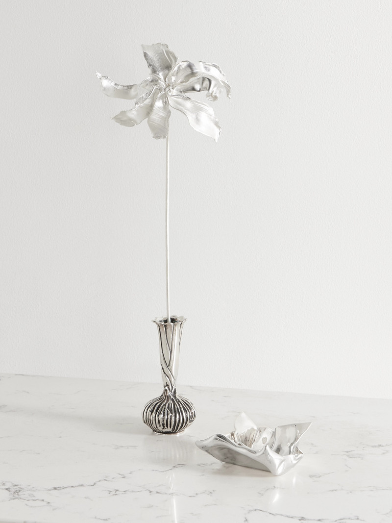 Completedworks Silver-plated Flower Ornament outlook