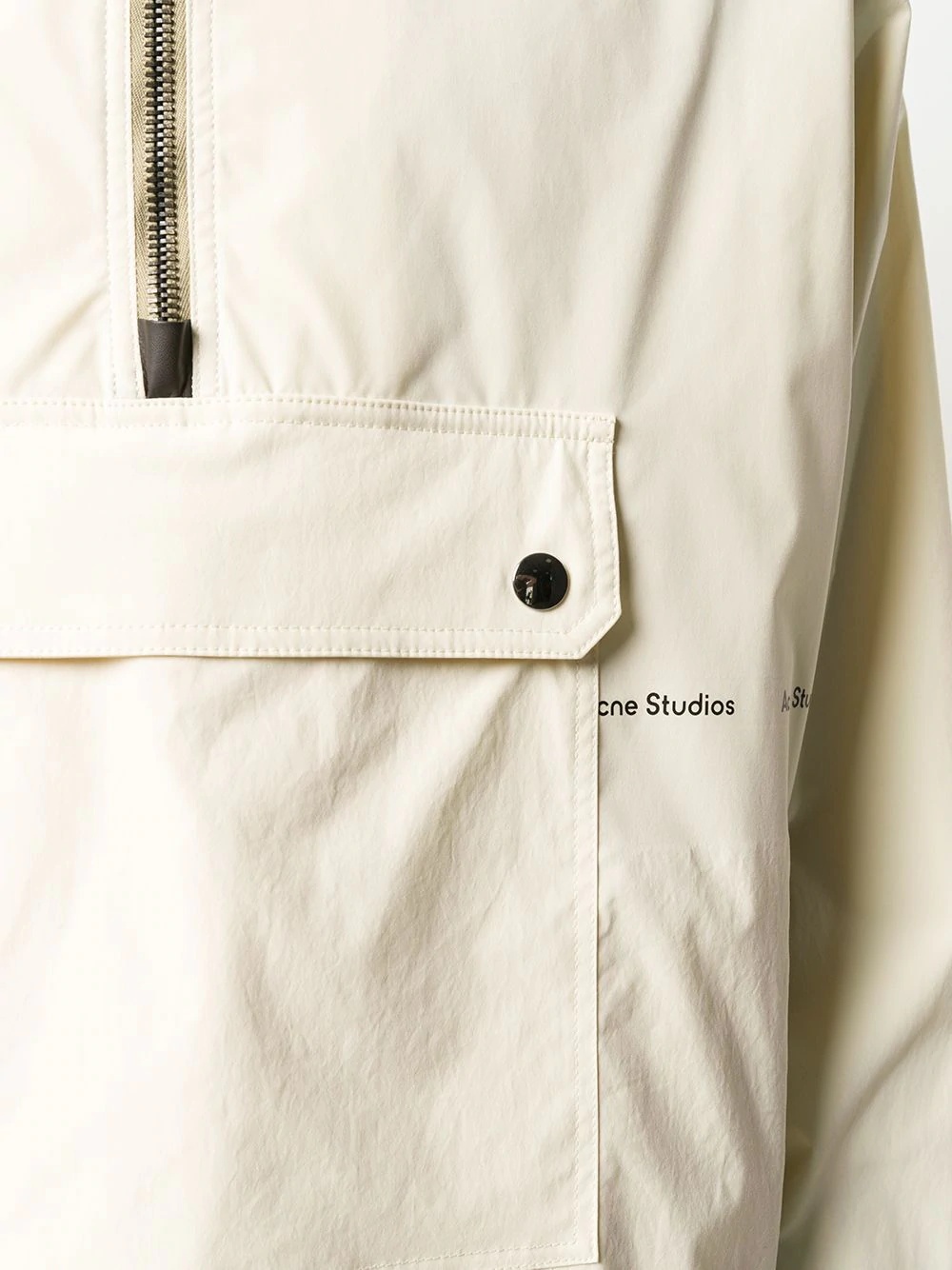 half-zip shell anorak - 5