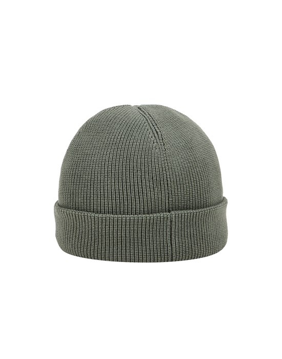 N02D7 RIBBED SOFT ORGANIC COTTON MUSK GREEN - 2