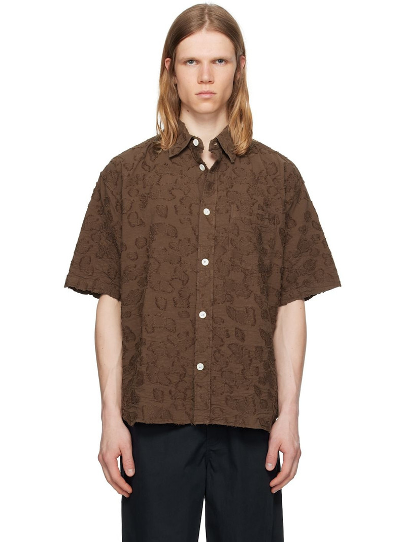 Brown Mo Oversized Fil Coupe S/S Shirt 1