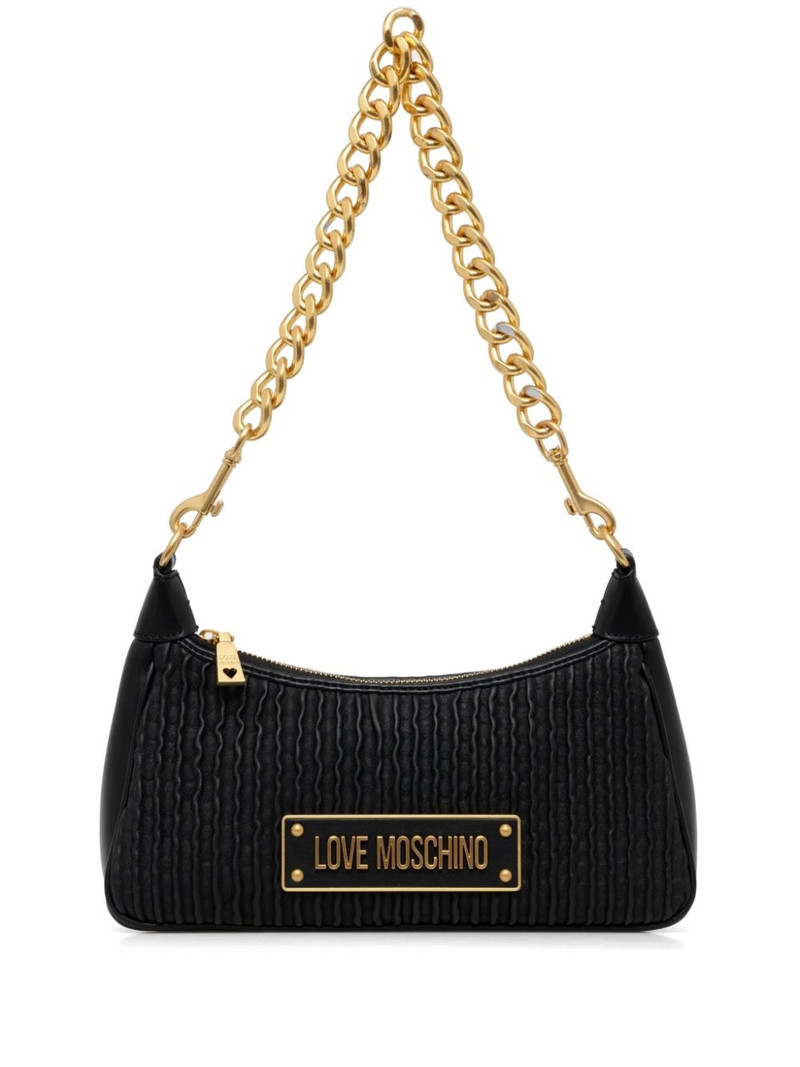 logo-plaque tote bag 1