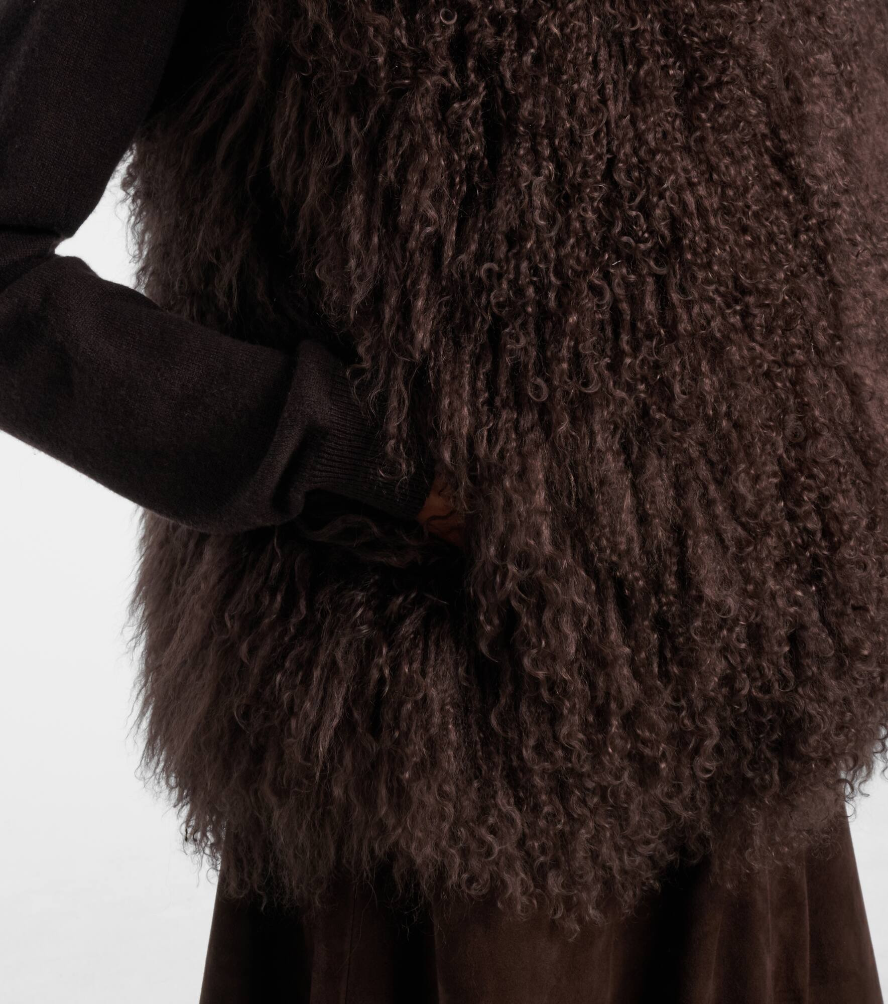 Shearling vest - 5