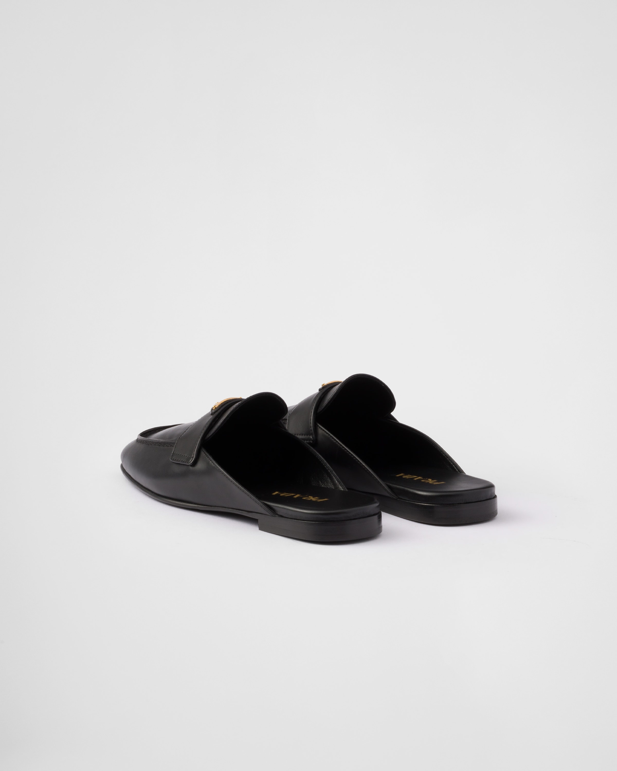 Leather mules - 5