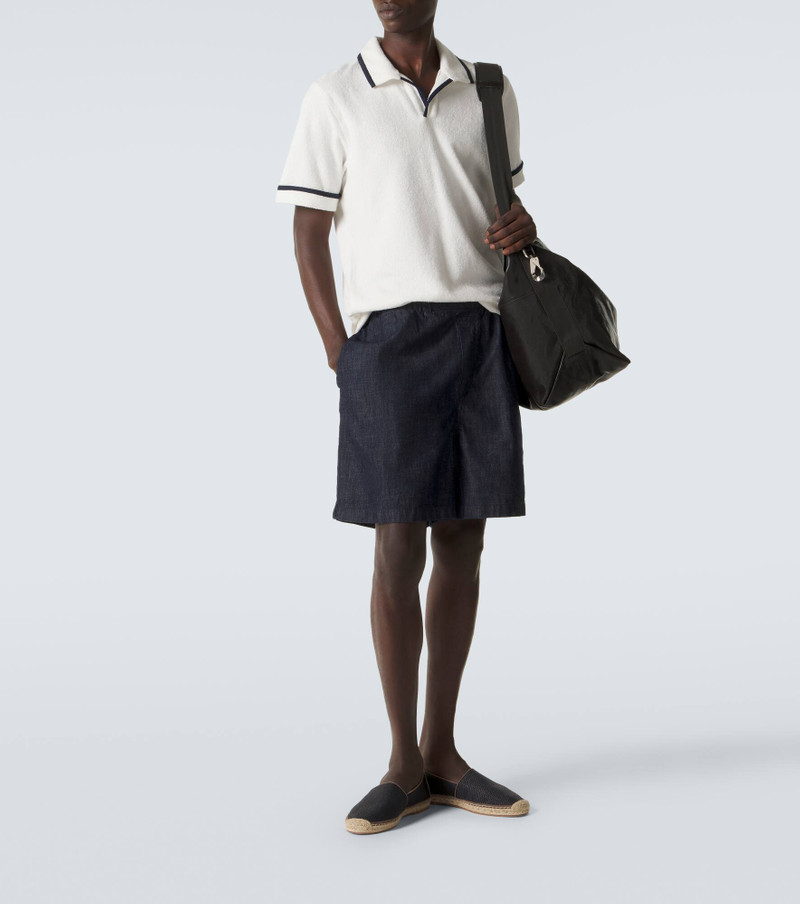 ORLEBAR BROWN Ellery cotton terry polo shirt outlook