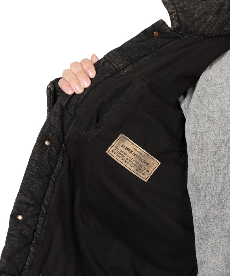 Denim Puffer Jacket 10