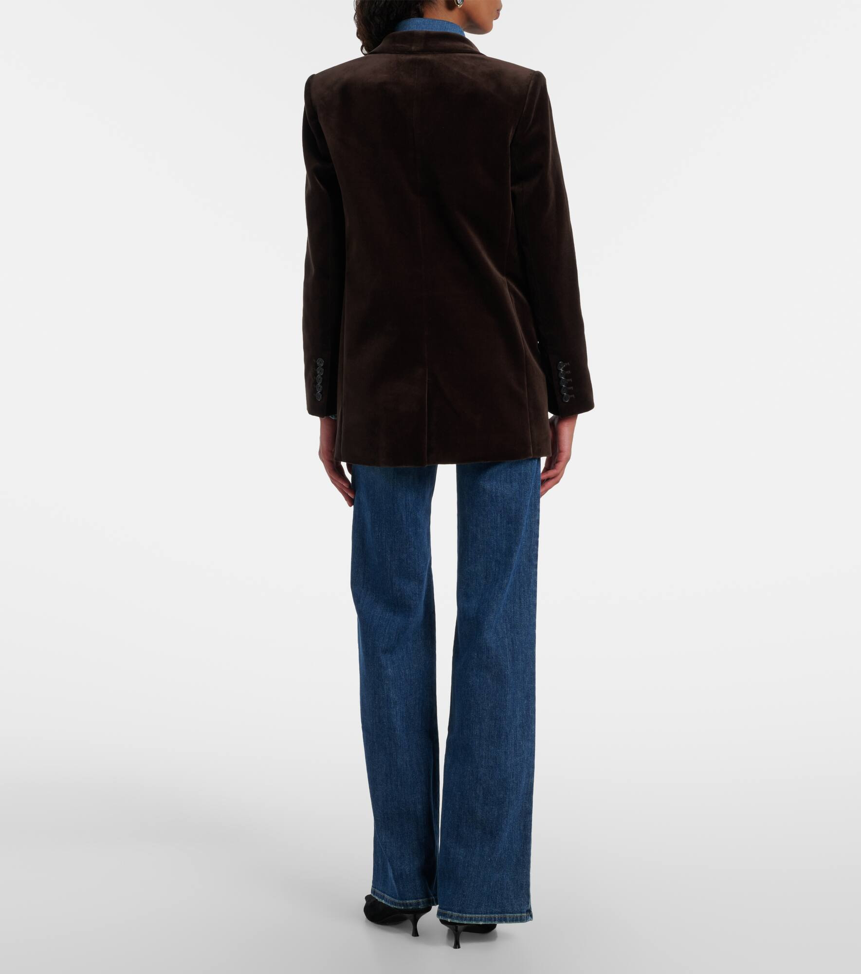 Diane velvet blazer - 3