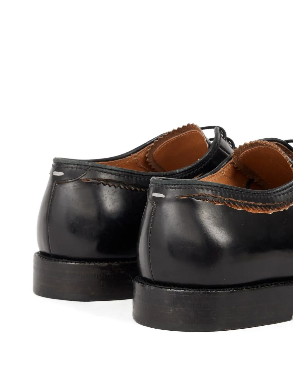 MAISON MARGIELA - Women Loved To Death Cut Lace-Up Shoes - 4