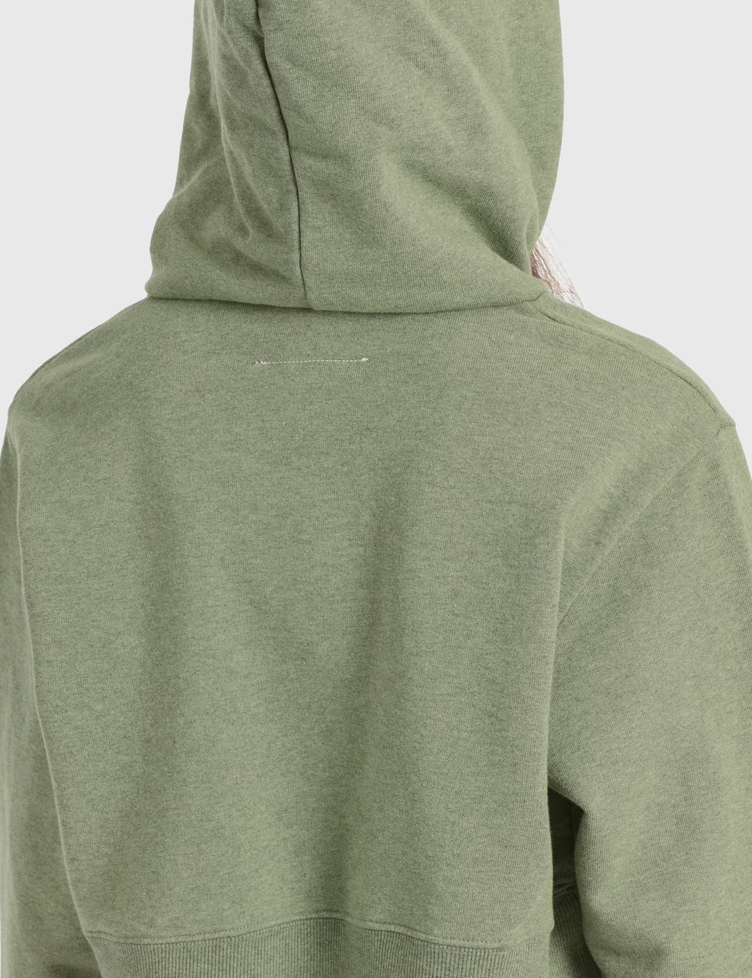 Overdyed Cropped Hoodie - 3