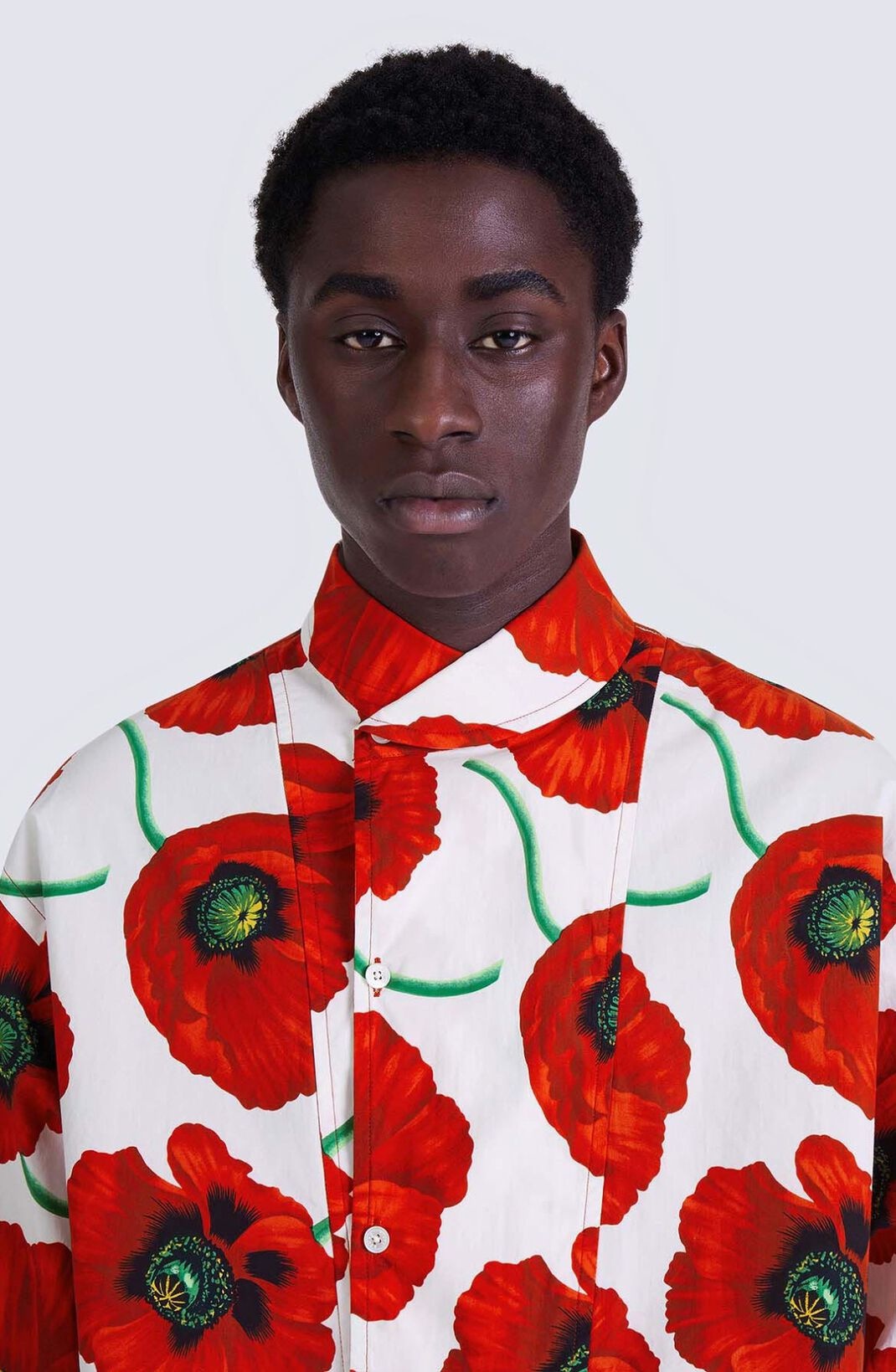 'KENZO Poppy' casual shirt. - 7