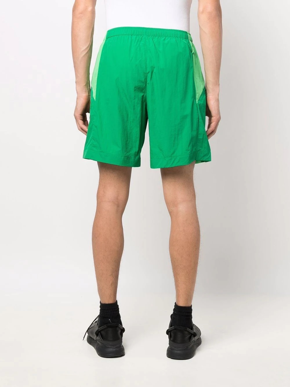 side-zip track shorts - 4