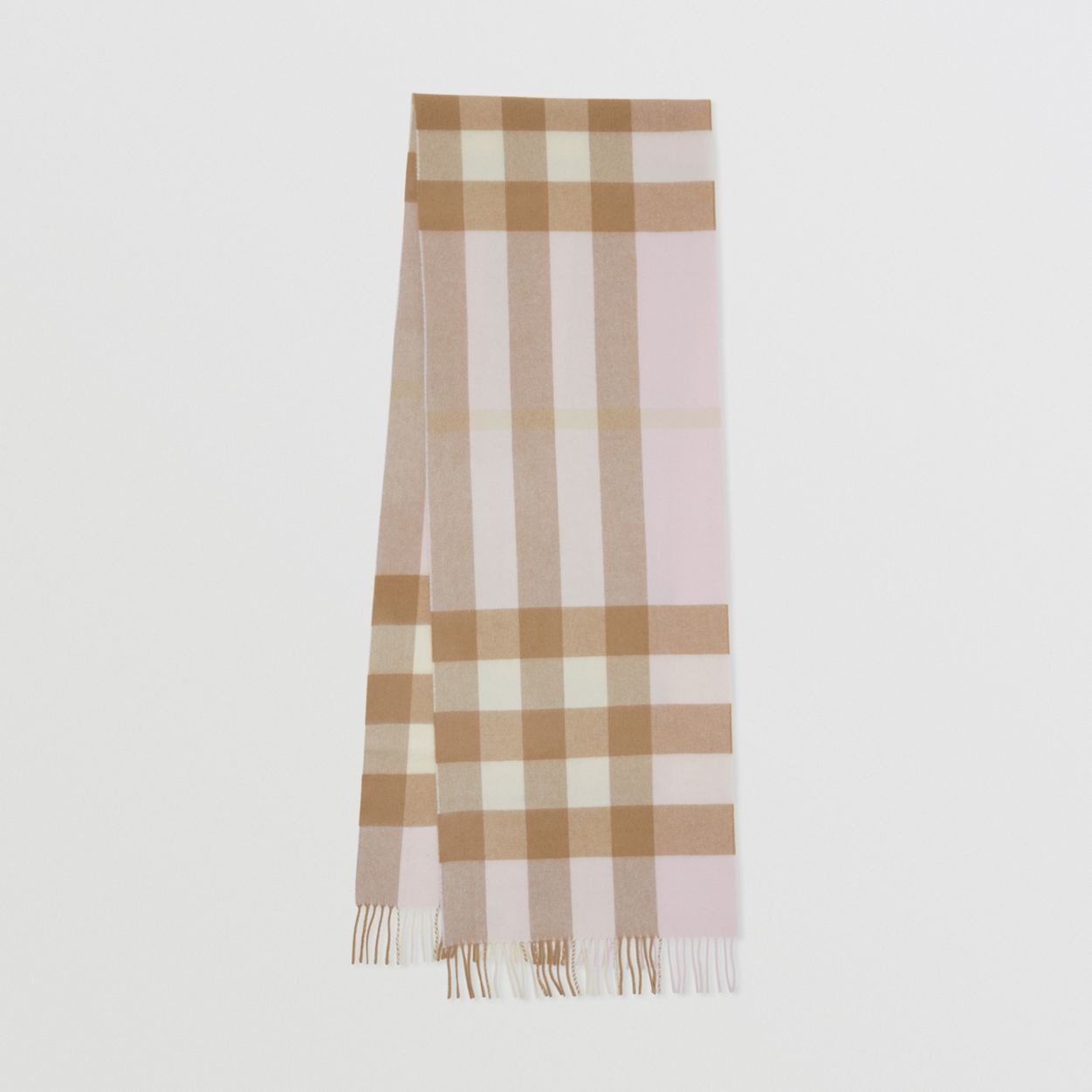 Check Cashmere Scarf - 1