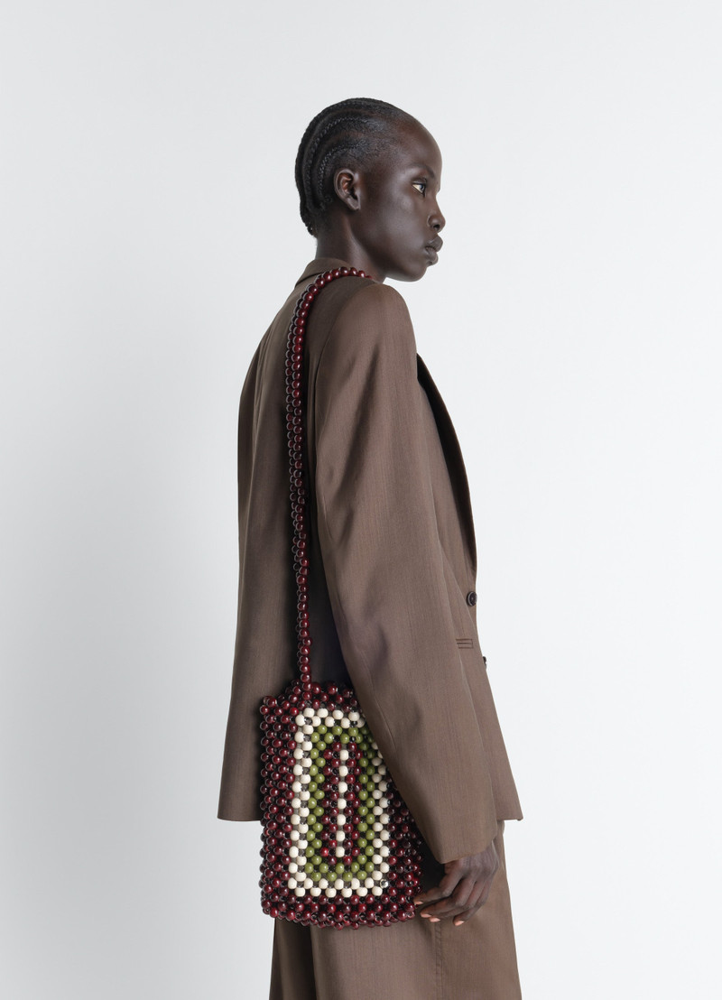 TAXI SMALL BAG IN PLEXIGLASS BEADS 3