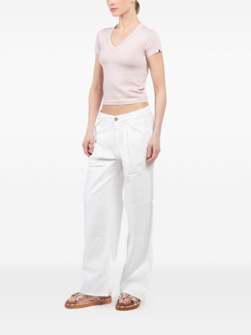 extreme cashmere cropped T-shirt outlook
