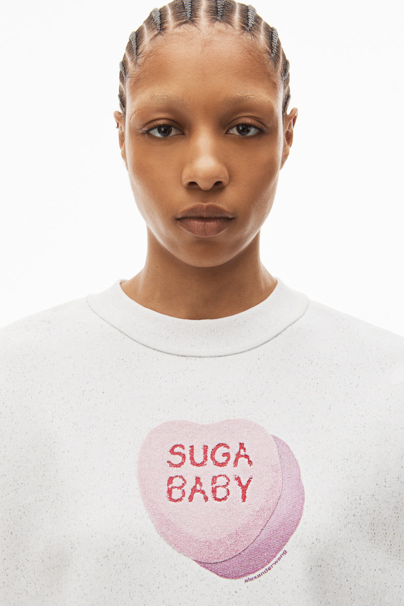 SUGA BABY CREWNECK SWEATSHIRT IN TERRY 5