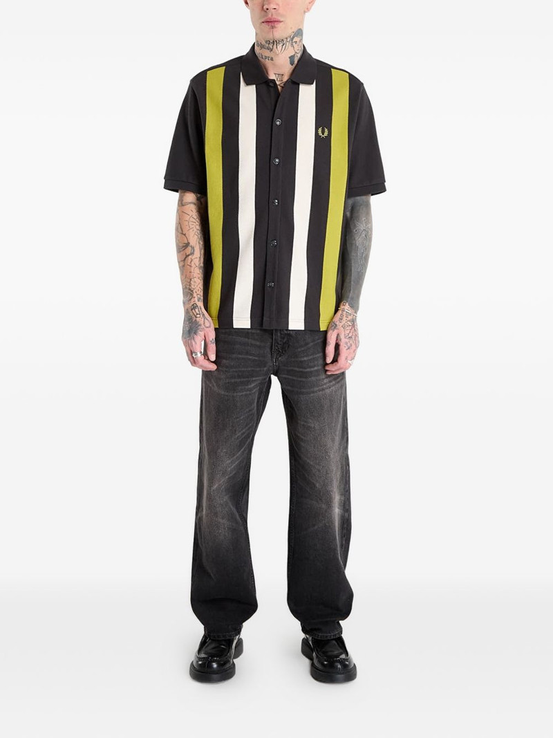 Fred Perry striped shirt outlook