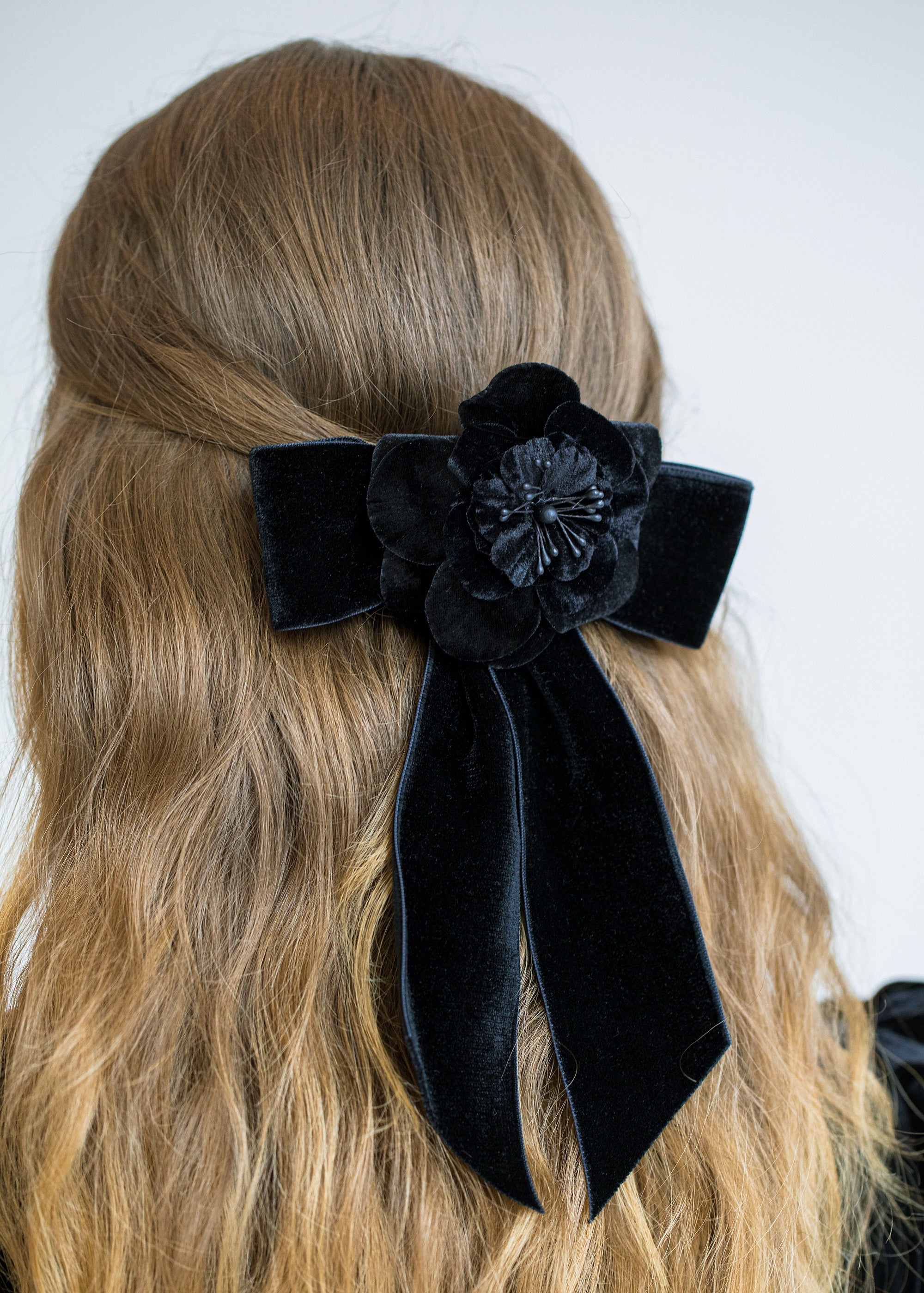 Poppy Bow Barrette - 2