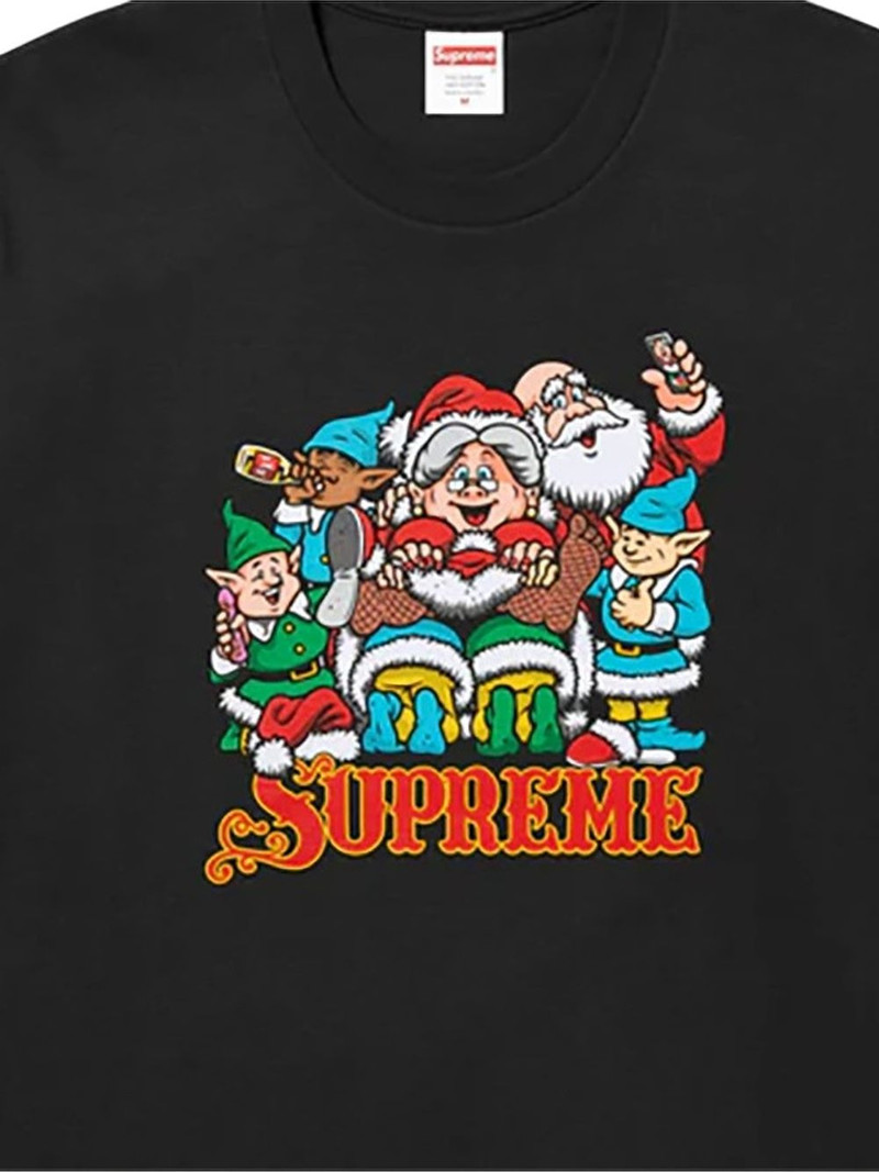 Supreme x Sean Cliver Naughty printed T-shirt outlook