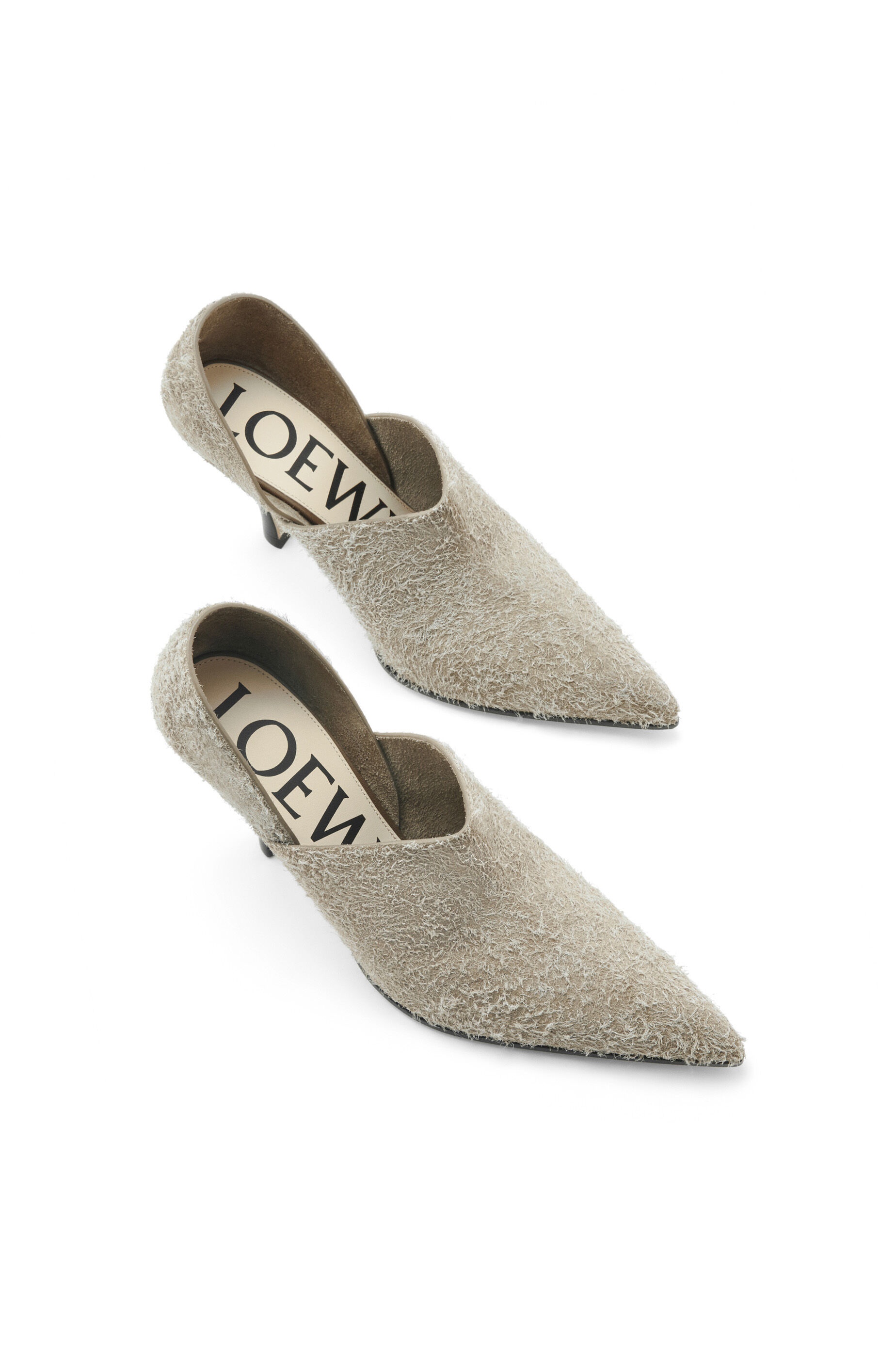 Comic pump in brushed suede - 3