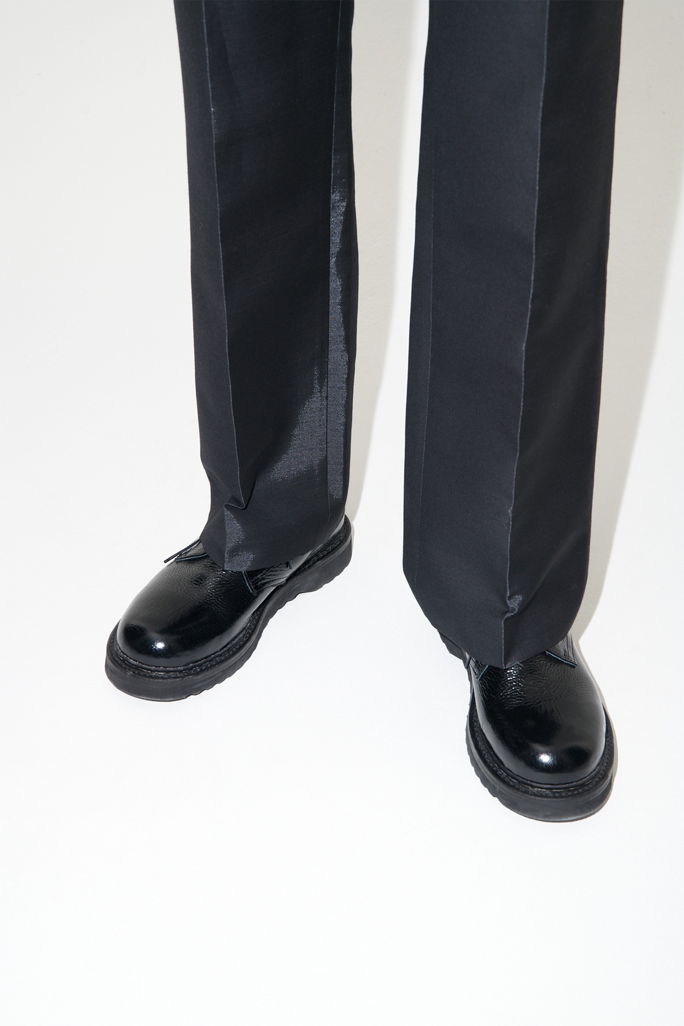 Darien Trouser Black Mnemoic Wool - 3