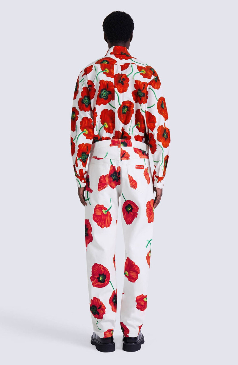 'KENZO Poppy' casual shirt. 4