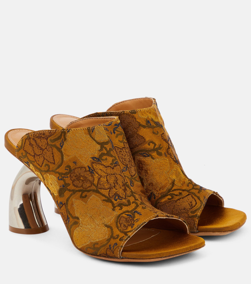 Floral mules - 1