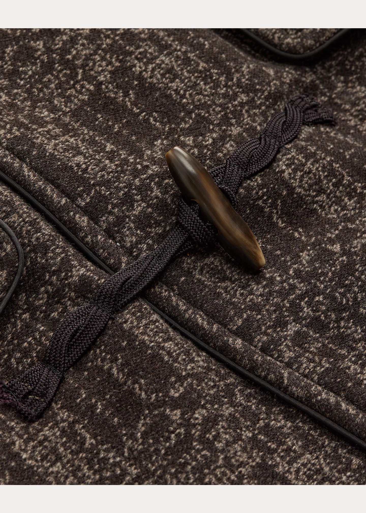 Shearling-Collar Jacquard Coat - 8