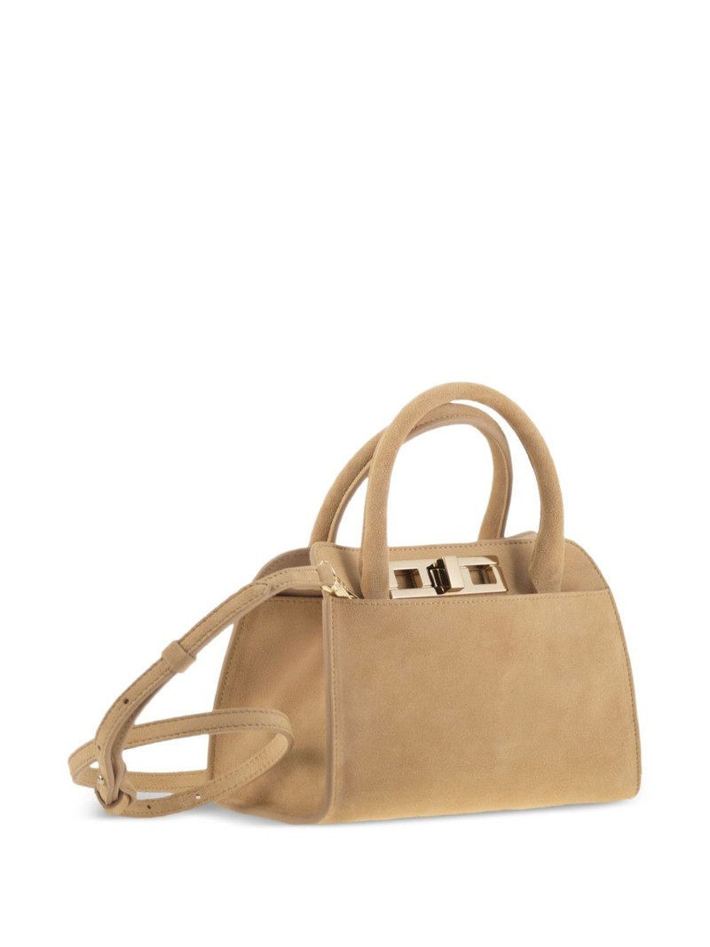 small suede tote bag 3