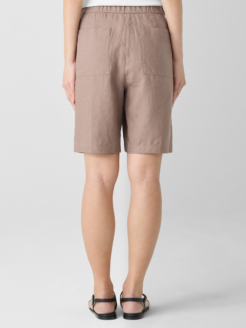 Organic Linen Shorts 4