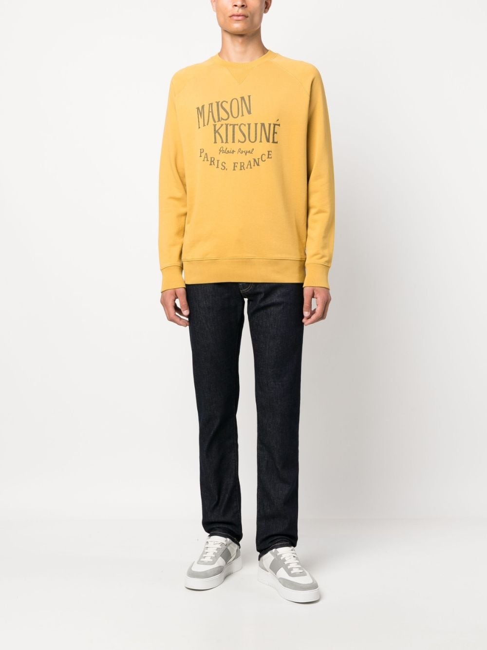 logo-print crew-neck sweatshirt - 2