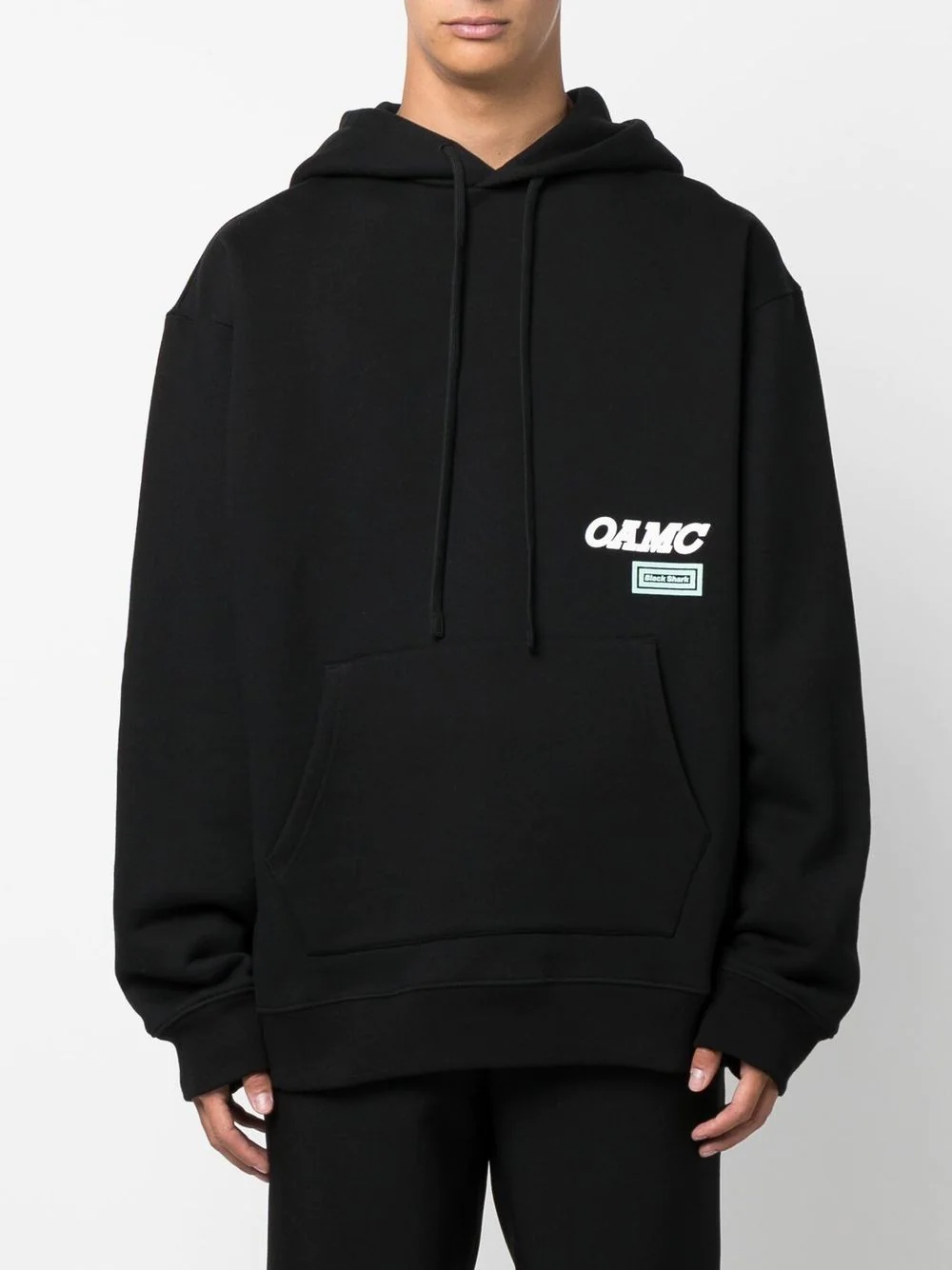 logo-print hoodie - 3
