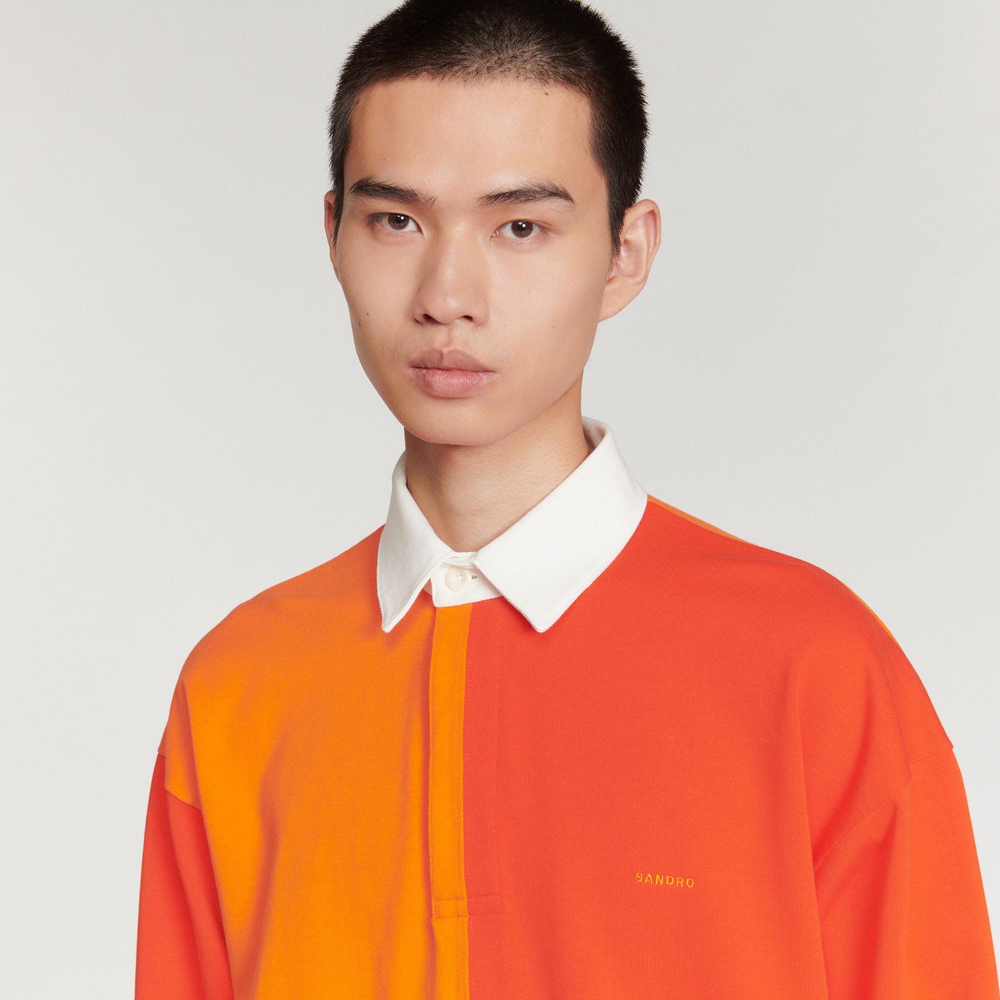 Organic cotton rugby polo shirt - 4