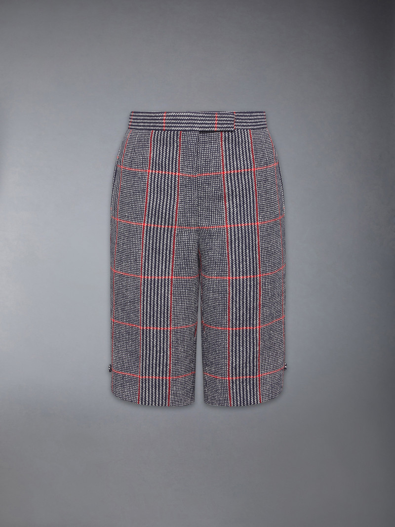 OVERSIZED CHECK HUNTING TWEED BERMUDA SHORT 1