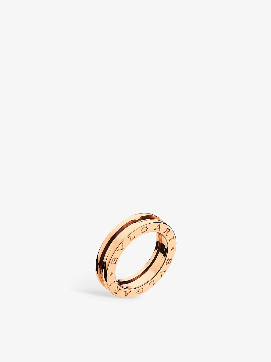 B.zero1 18ct rose-gold ring - 1