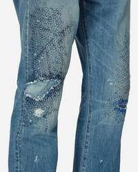 Kapital 14oz Denim 5P Monkey Cisco (3YearsFade) Indigo