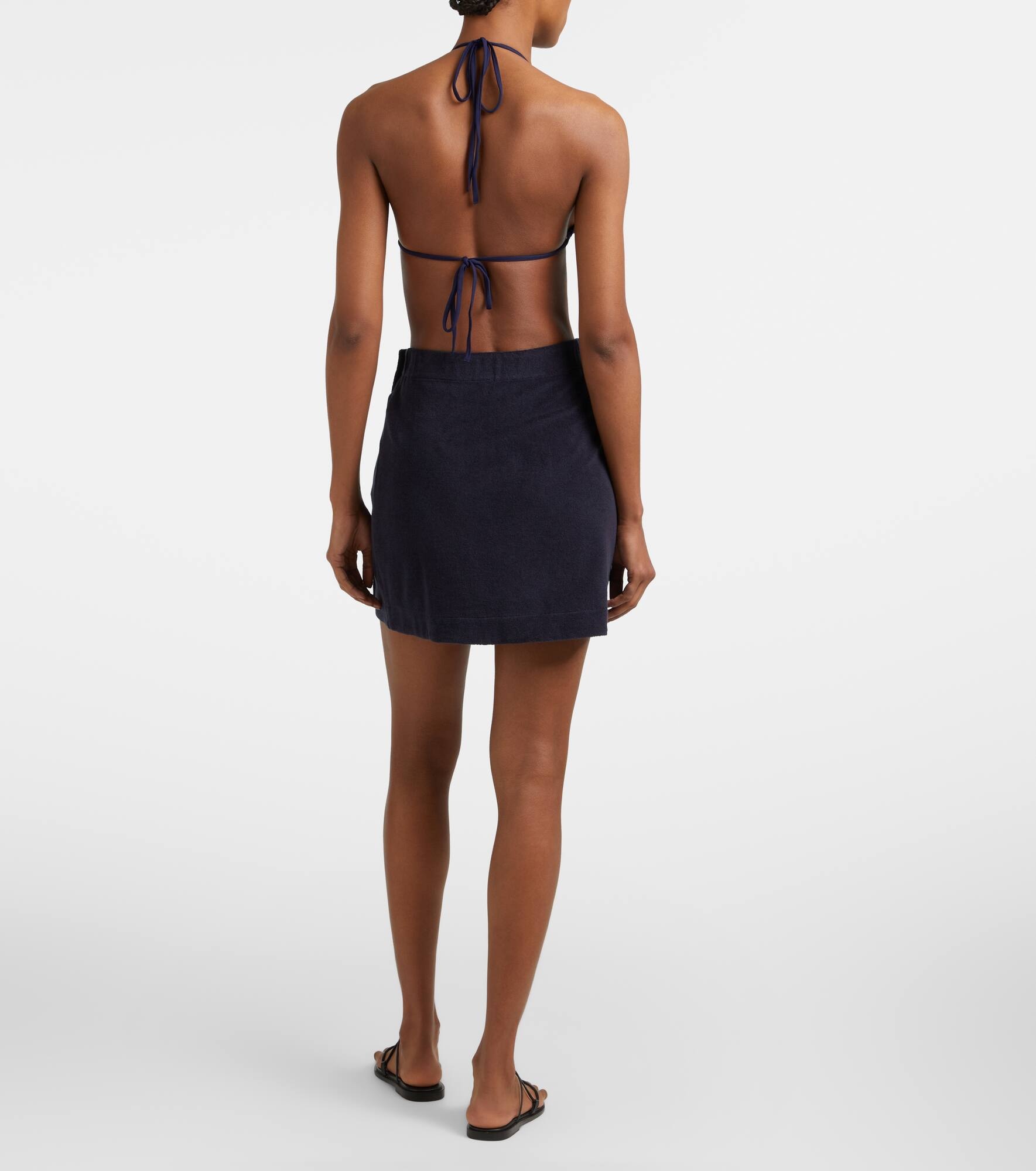 Spa cotton terry wrap skirt - 3