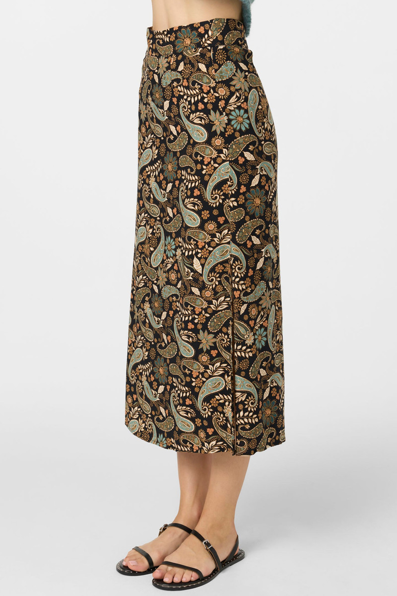 Sunni Rosalia Paisley Midi Skirt 6