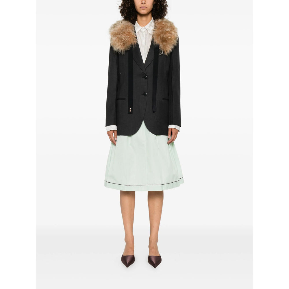 Prada Grey Jackets - Blazers Women - 3