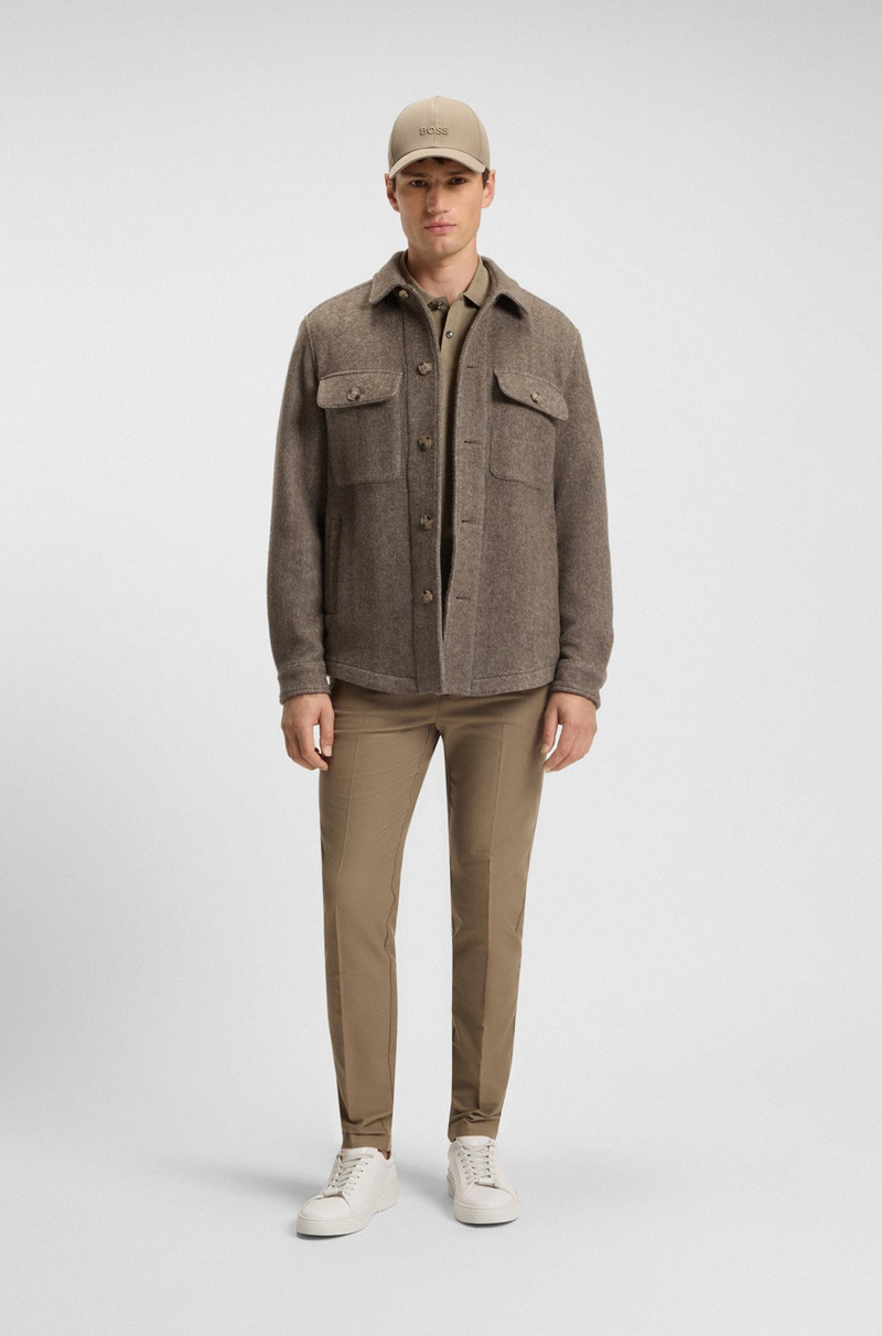 BOSS PALLAS POLO SHIRT IN COTTON PIQUÉ WITH LOGO DETAILS outlook