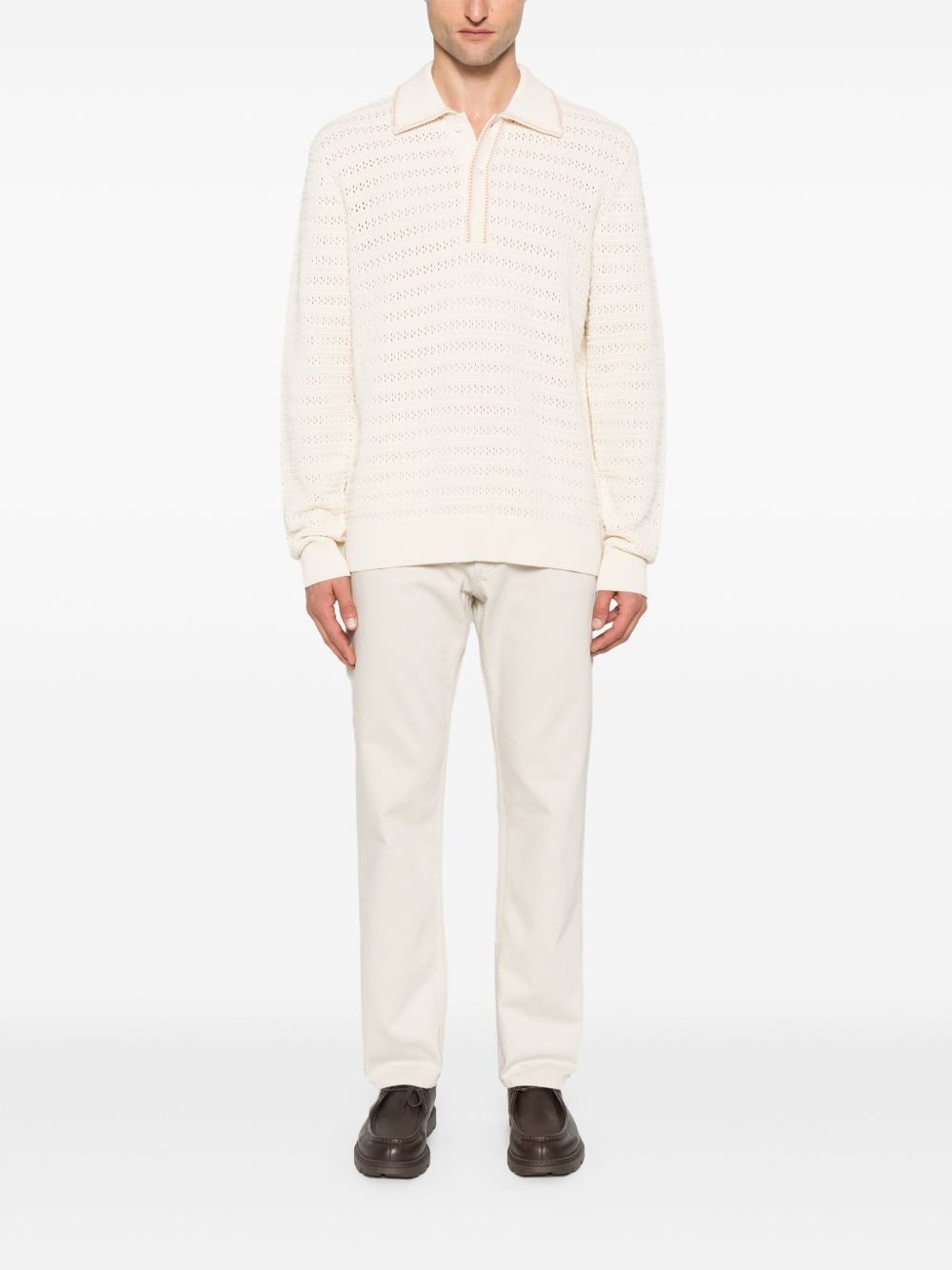 Josh long sleeve polo shirt - 2