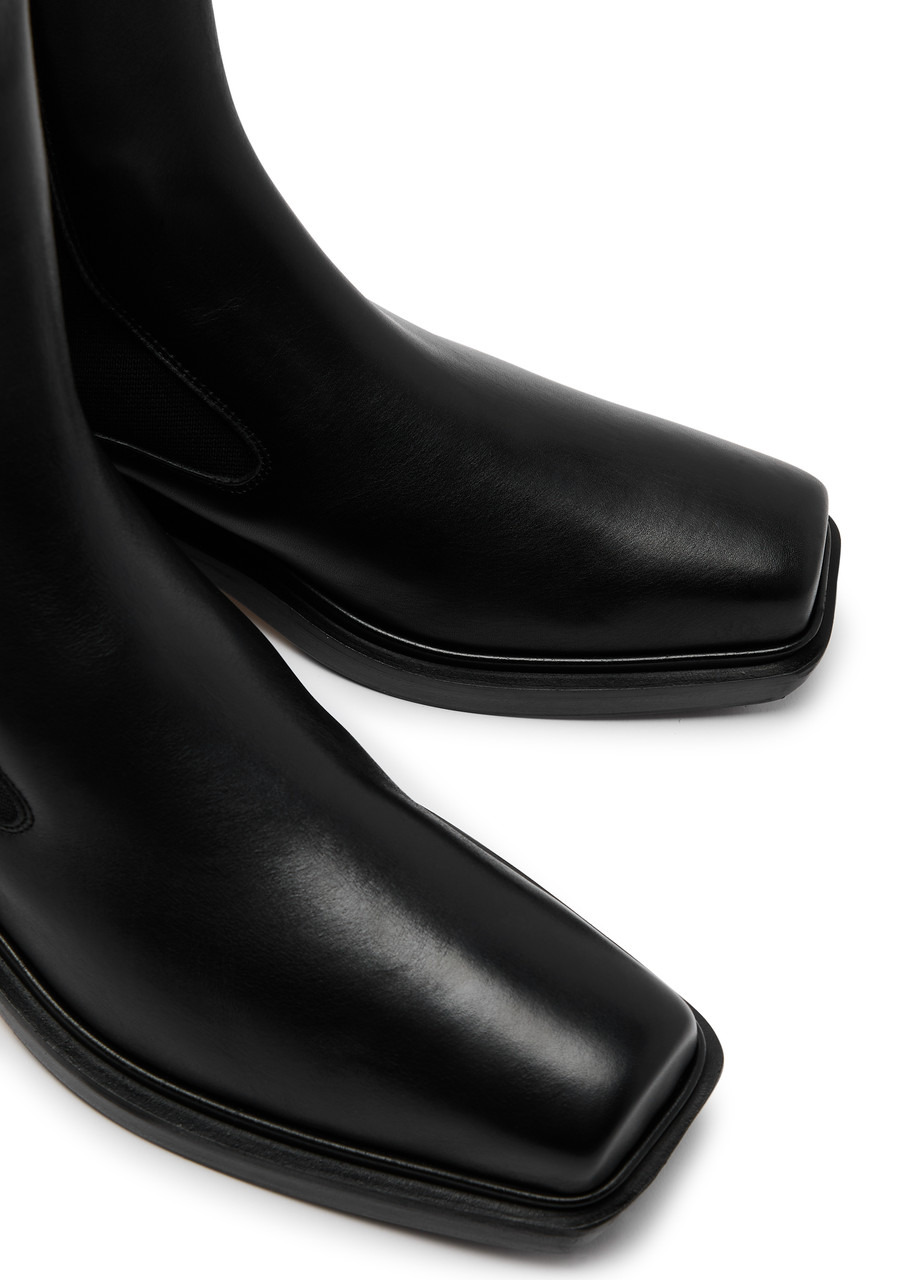 Aeyde Antonia Leather Chelsea Boots - 3