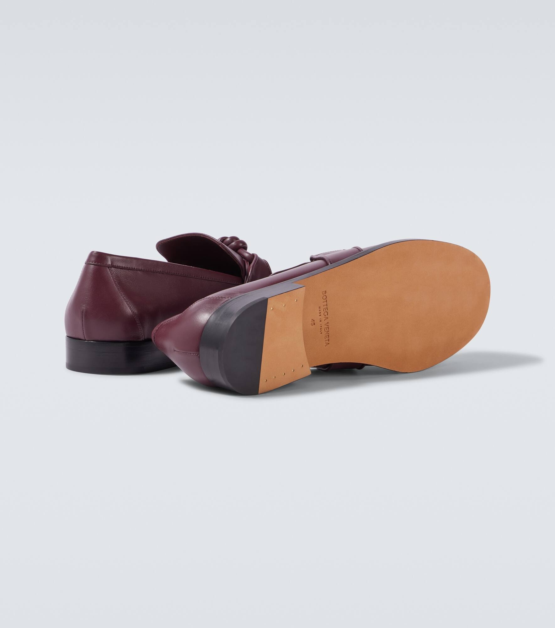 Astaire Knot leather loafers - 7