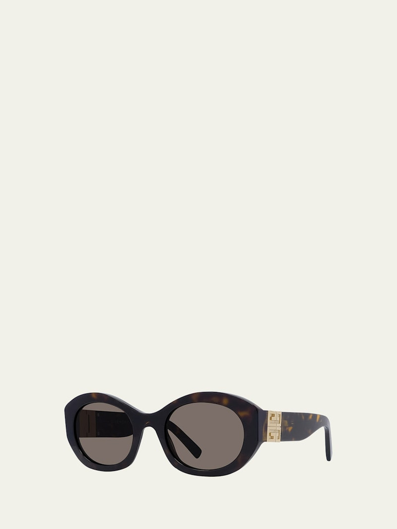 Givenchy Tortoise Acetate 4G Sunglasses outlook