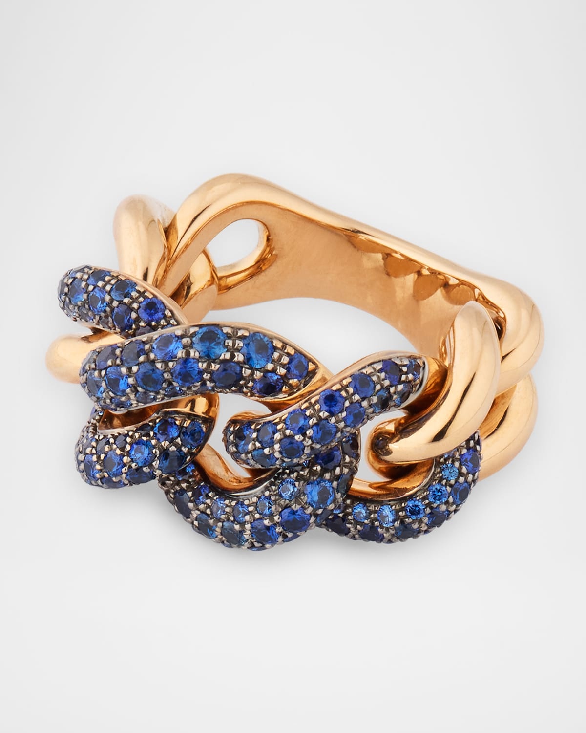 Catene 18K Rose Gold Sapphire Ring - 3