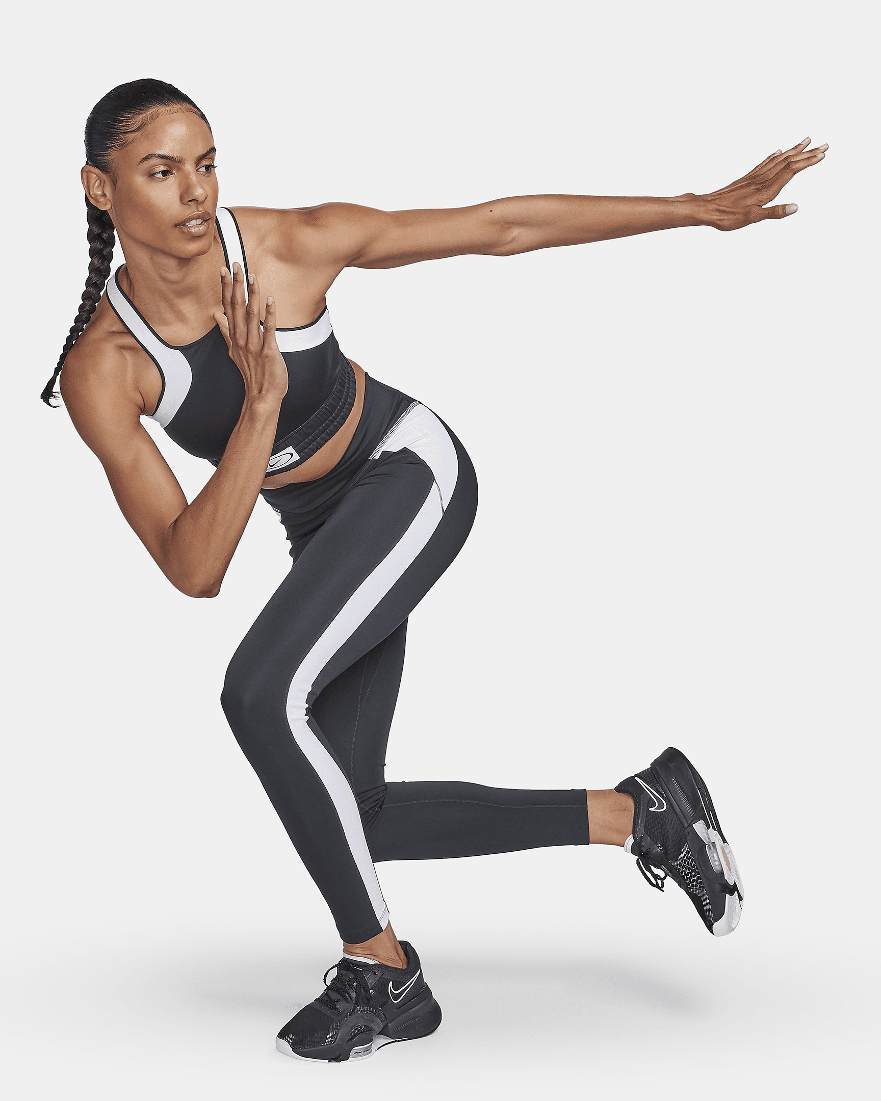 Nike Women's One Mid-Rise Full-Length Leggings - 6