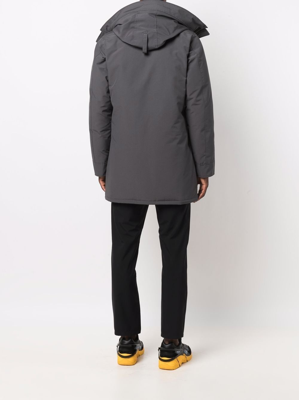 hooded down coat - 6