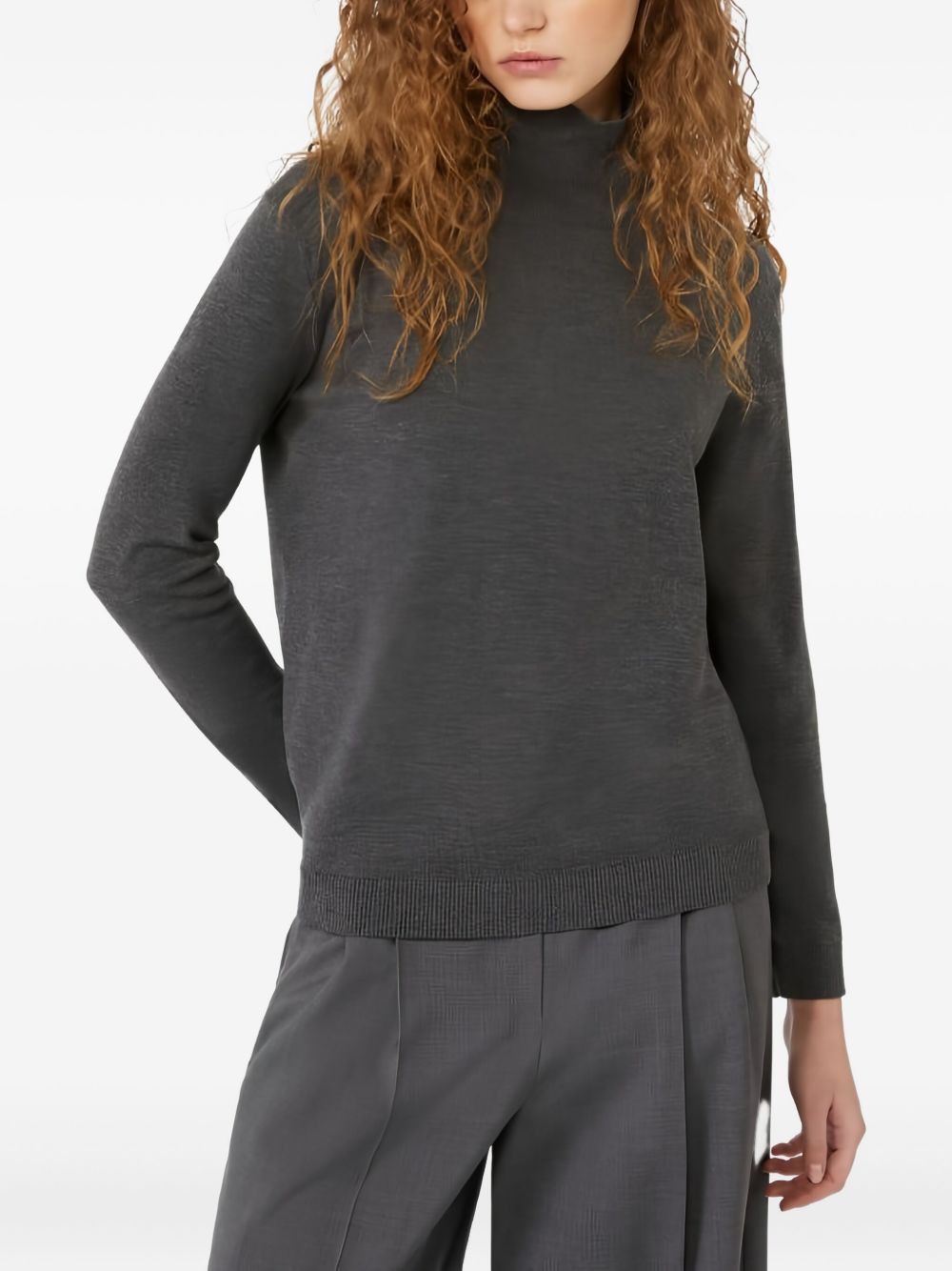 high-neck sweater - 4