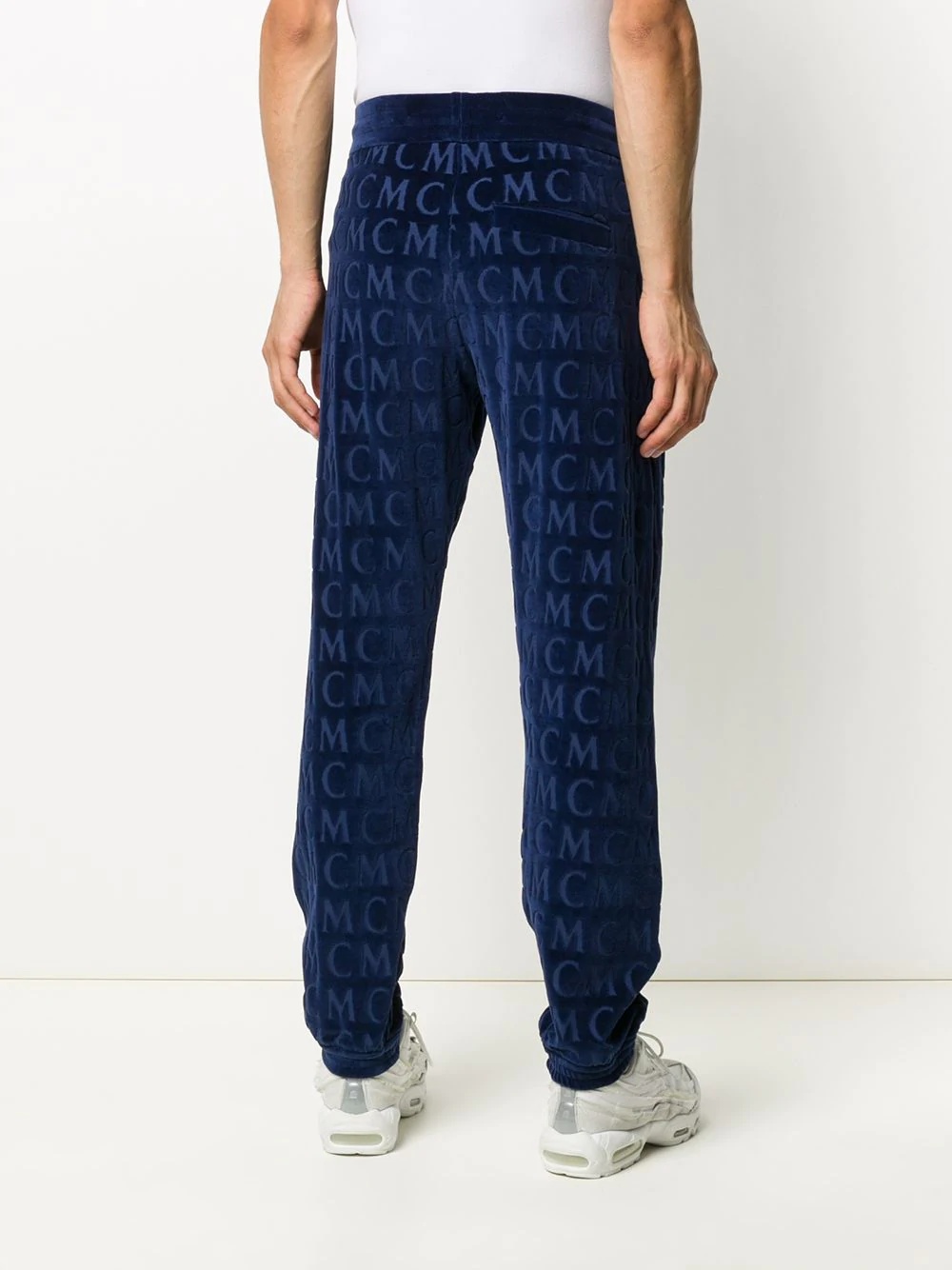 monogram track pants  - 4